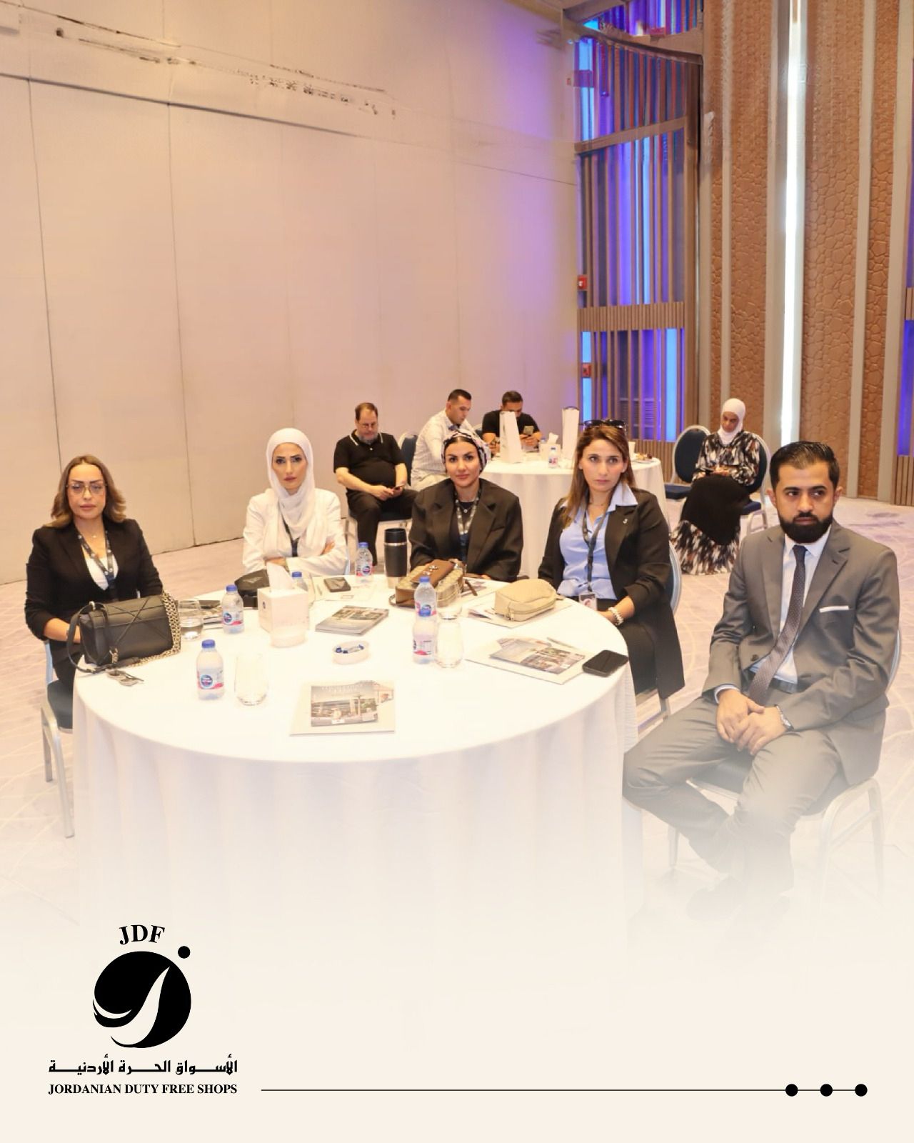 مشاركة فاعلة للأسواق الحرة الأردنية في مؤتمر "مستقبل السياحة" بالعقبة