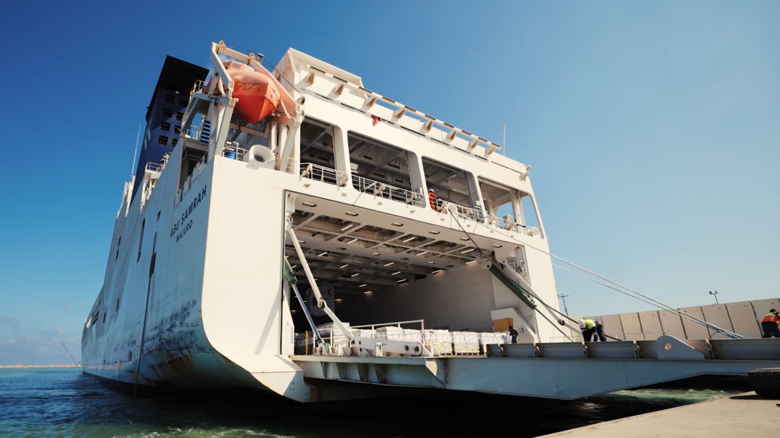 وكالة الإمارات للمساعدات الدولية تعلن ارتفاع عدد السفن الإماراتية إلى غزة