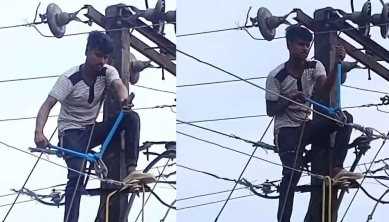 شاب يفصل الكهرباء عن قريته لأن خط حبيبته مشغول!