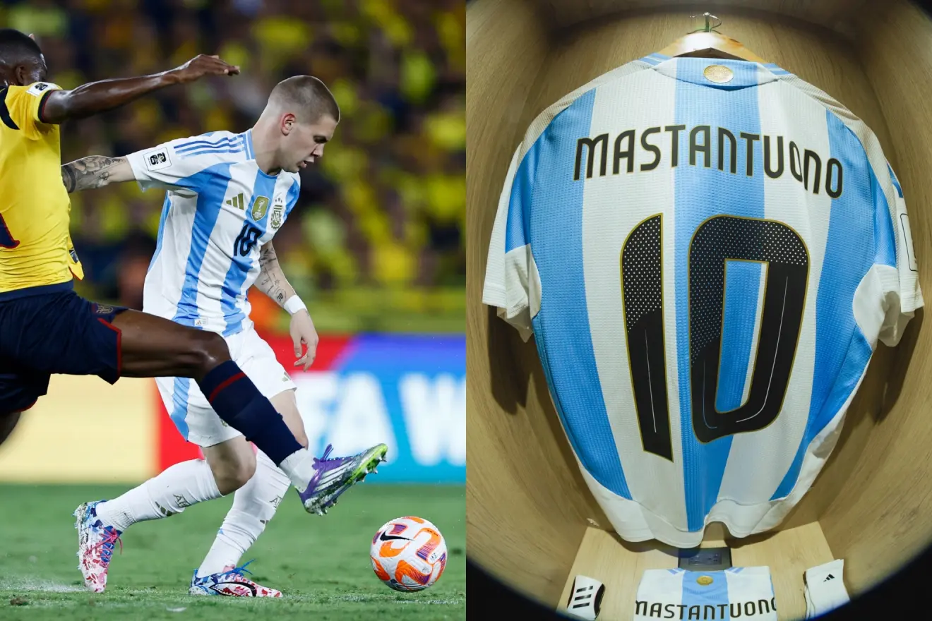 صورة حول : بأول ظهور دولي .. فرانكو ماستانتونو يدخل التاريخ بقميص ميسي بأول ظهور دولي .. فرانكو ماستانتونو يدخل التاريخ بقميص ميسي