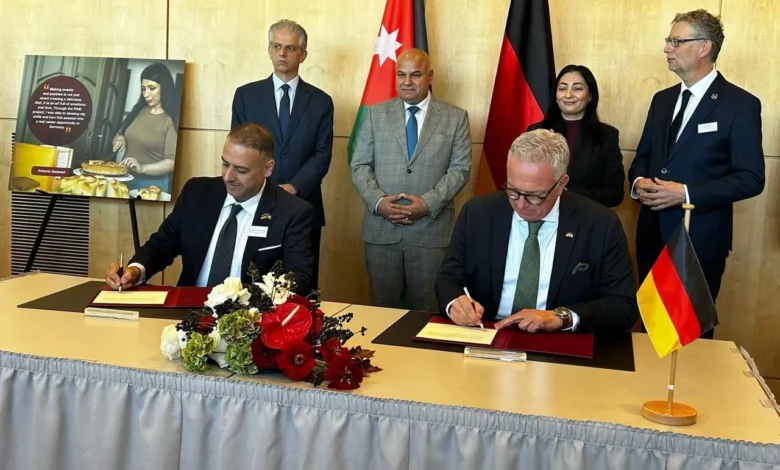 الأردن وألمانيا يوقعان أربع مذكرات تفاهم … تفاصيل