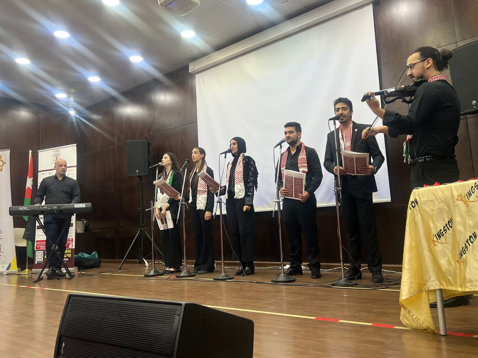 سفراء جامعة البترا يشاركون في فعالية وطنية مع مدارس كنجستون الدولية