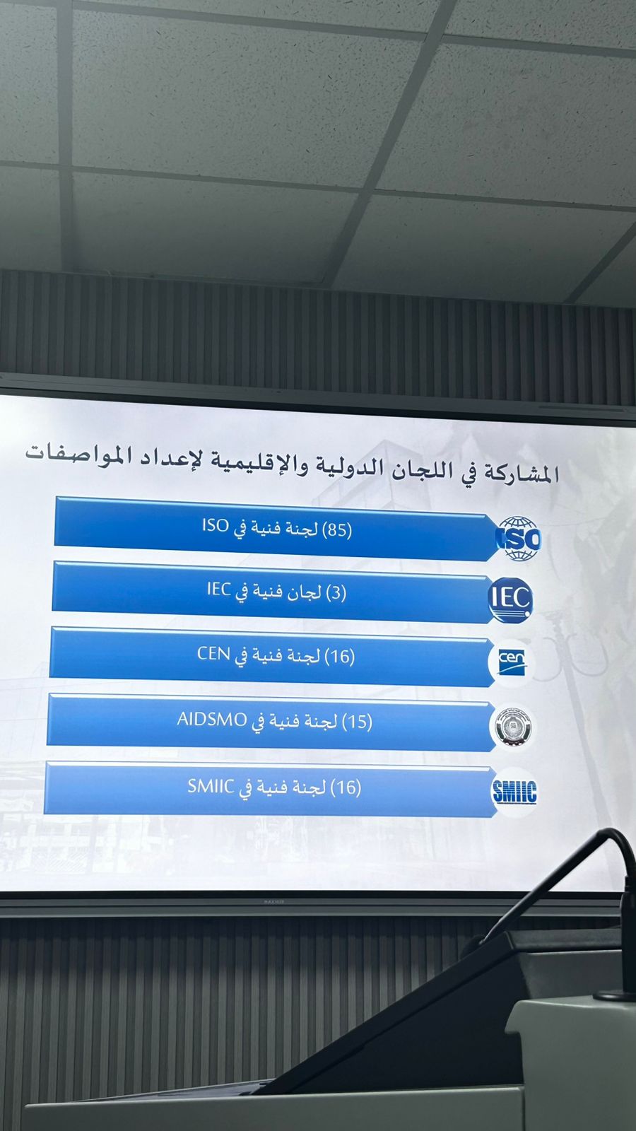 الزهير: نواكب التطور العلمي في مجال المواصفات والمقاييس لدعم اقتصادنا الوطني