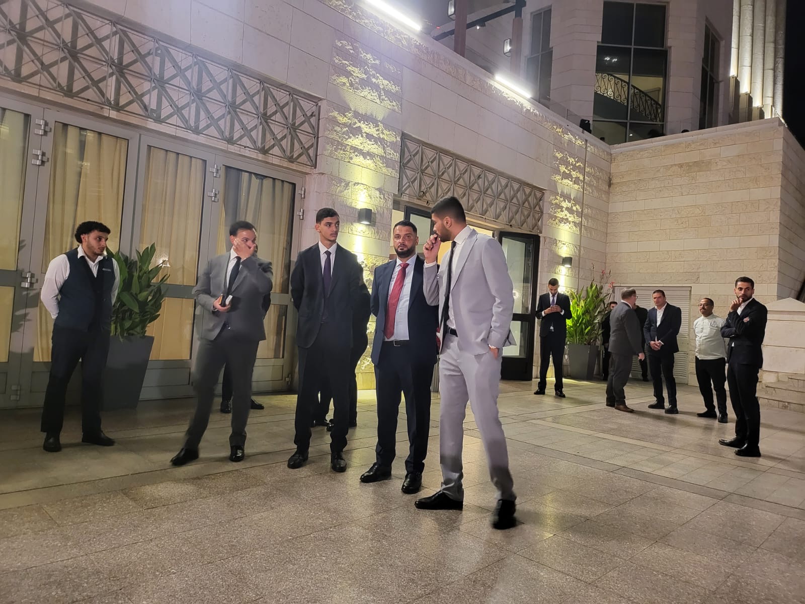 حمدي المناصير و نداء شرارة يحييان سهرة خاصة للعريس المهندس عبدالله مروان الركيبات بعمان