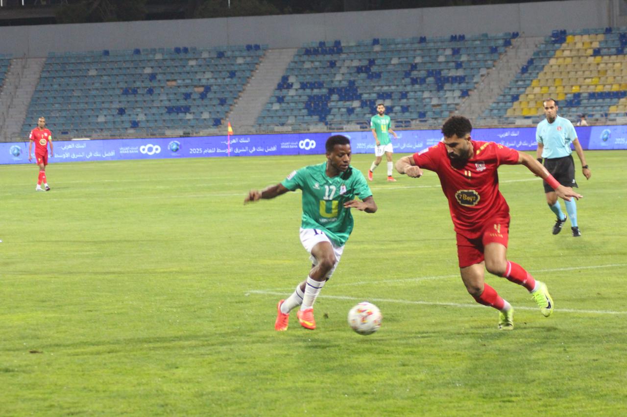 محمد موالي يقود الوحدات للفوز على الجزيرة 1-0 (صور وفيديوهات)