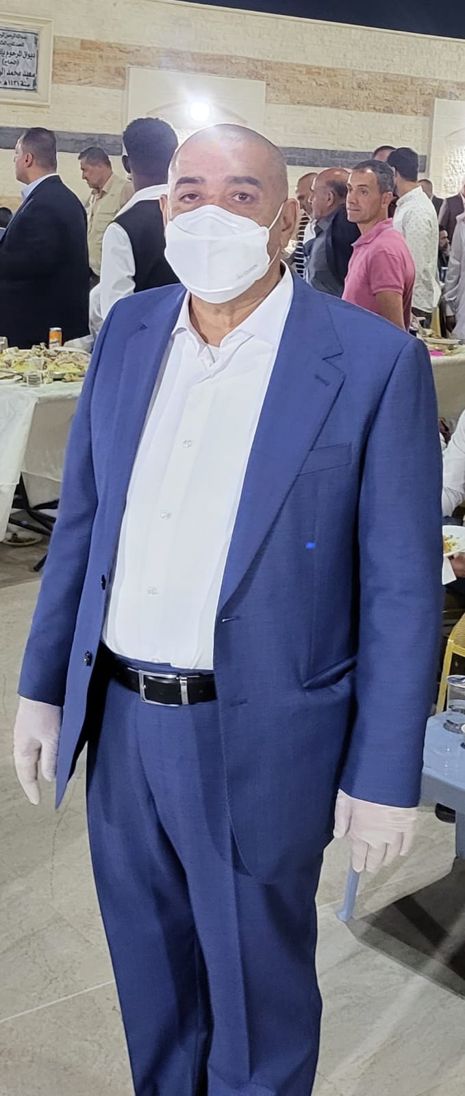 رجل الأعمال ناصر سعيد الركيبات يستقبل المهنئين بنجاح عملية زراعة الكلى