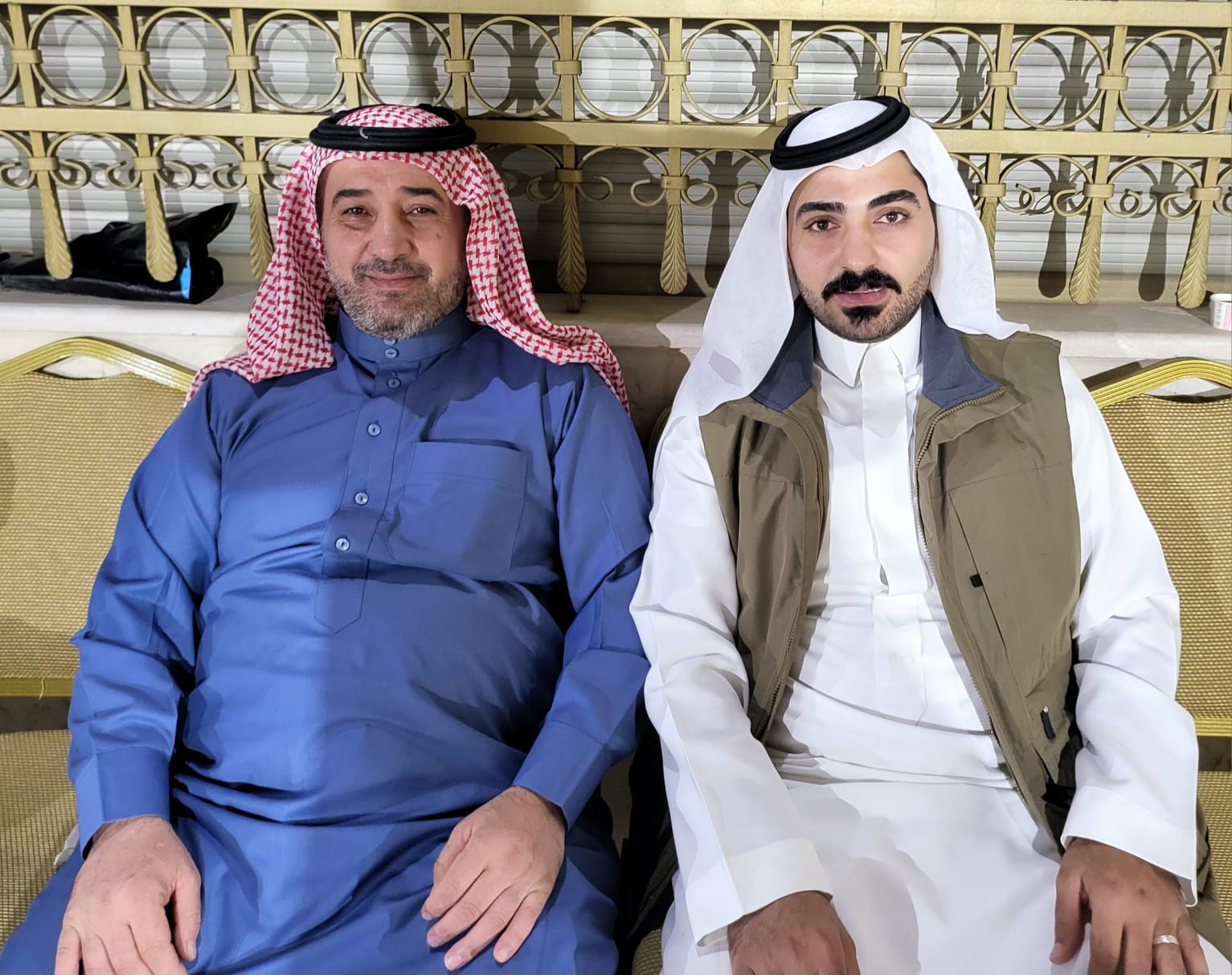 رجل الأعمال ناصر سعيد الركيبات يستقبل المهنئين بنجاح عملية زراعة الكلى