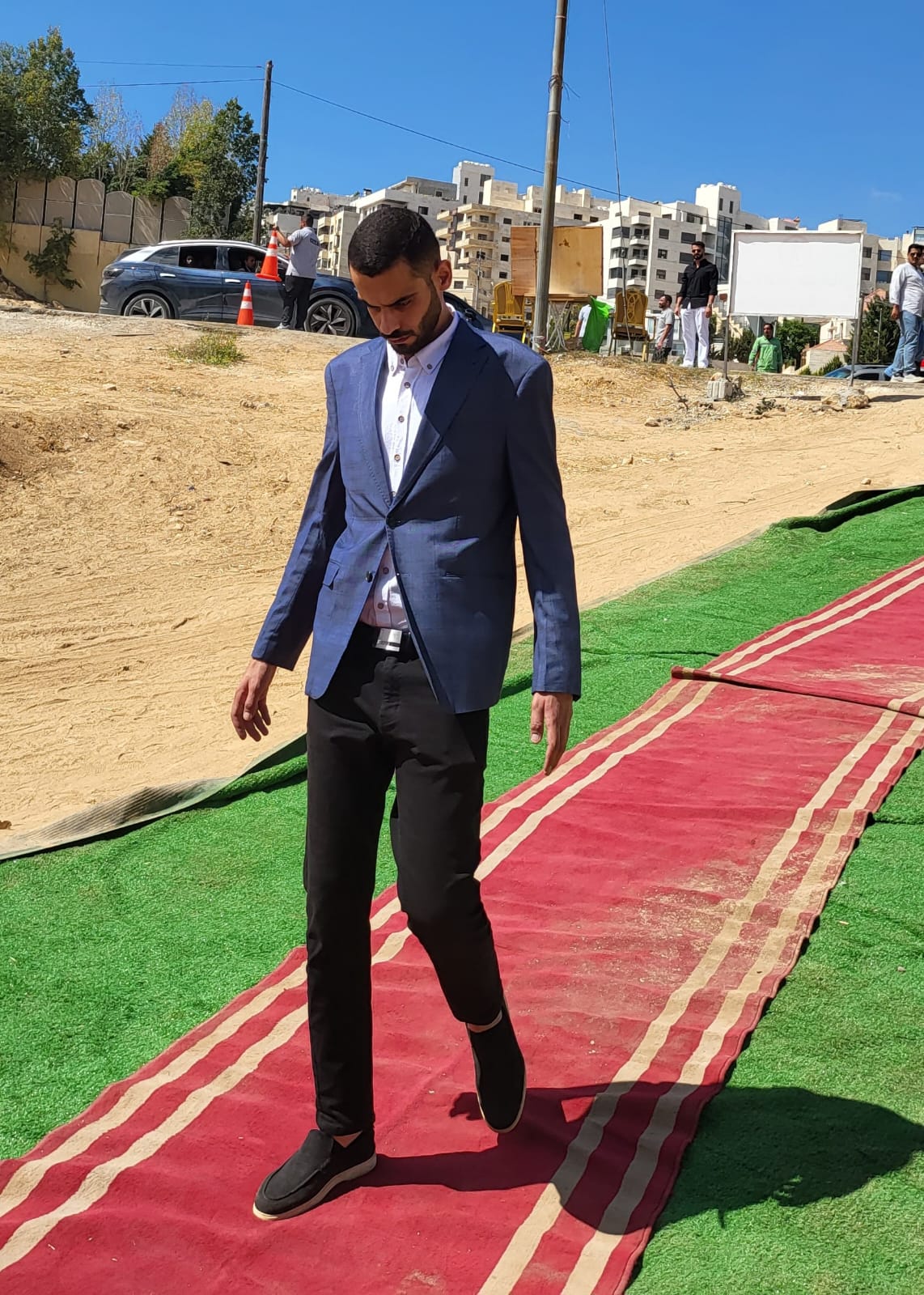 حشود غفيرة تشارك مروان الركيبات حفل زفاف نجله المهندس عبدالله في دابوق