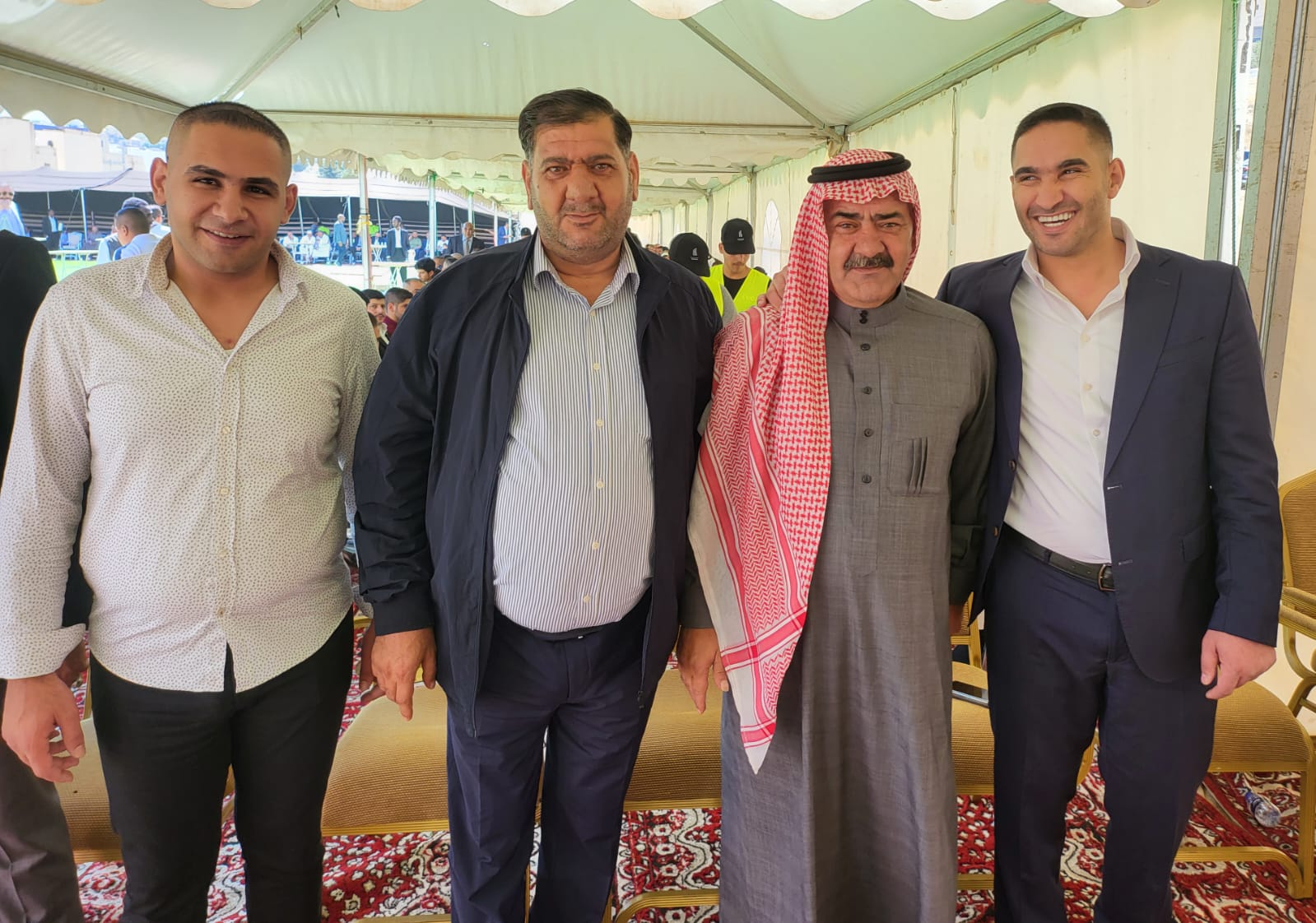 حشود غفيرة تشارك مروان الركيبات حفل زفاف نجله المهندس عبدالله في دابوق