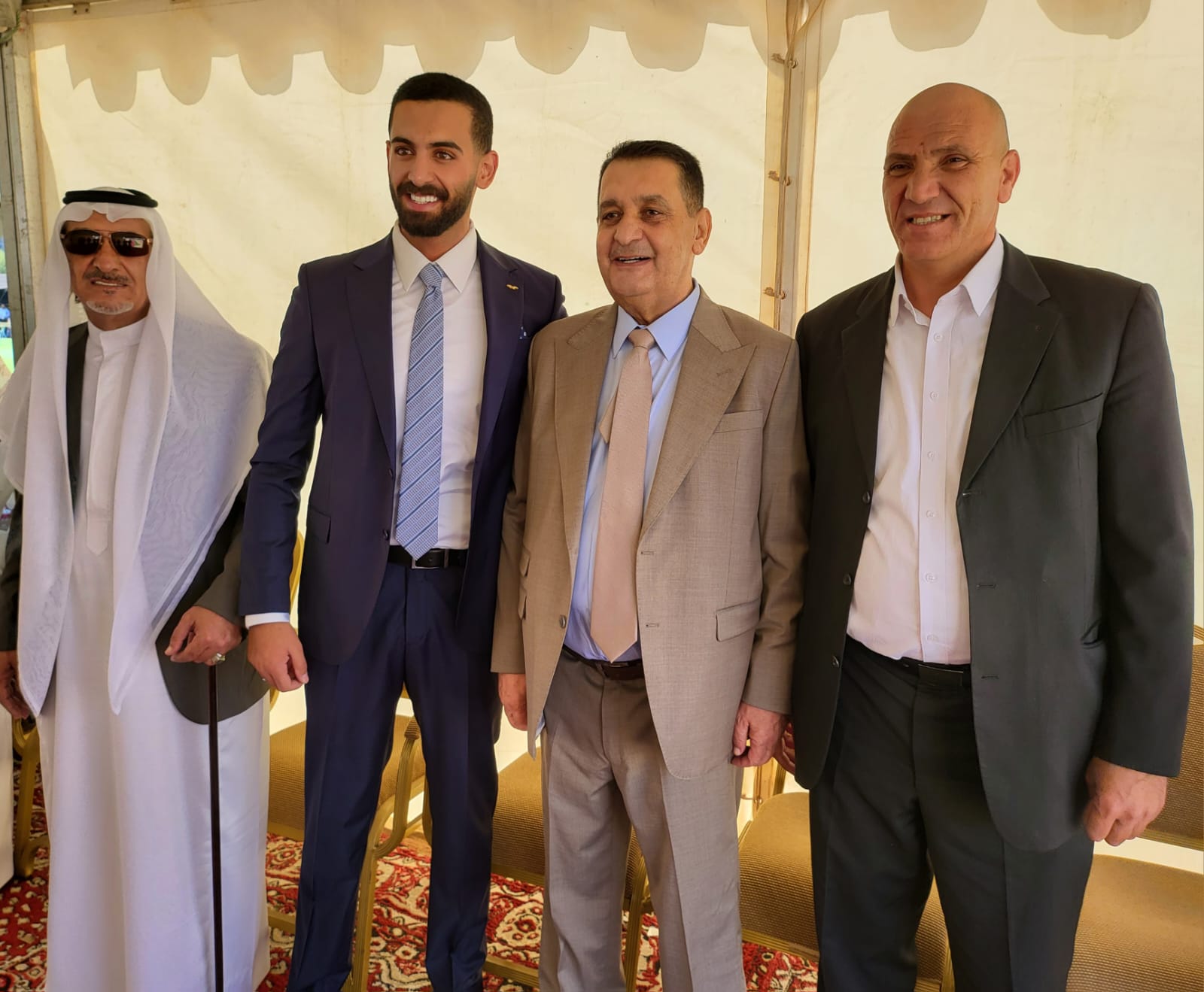 حشود غفيرة تشارك مروان الركيبات حفل زفاف نجله المهندس عبدالله في دابوق