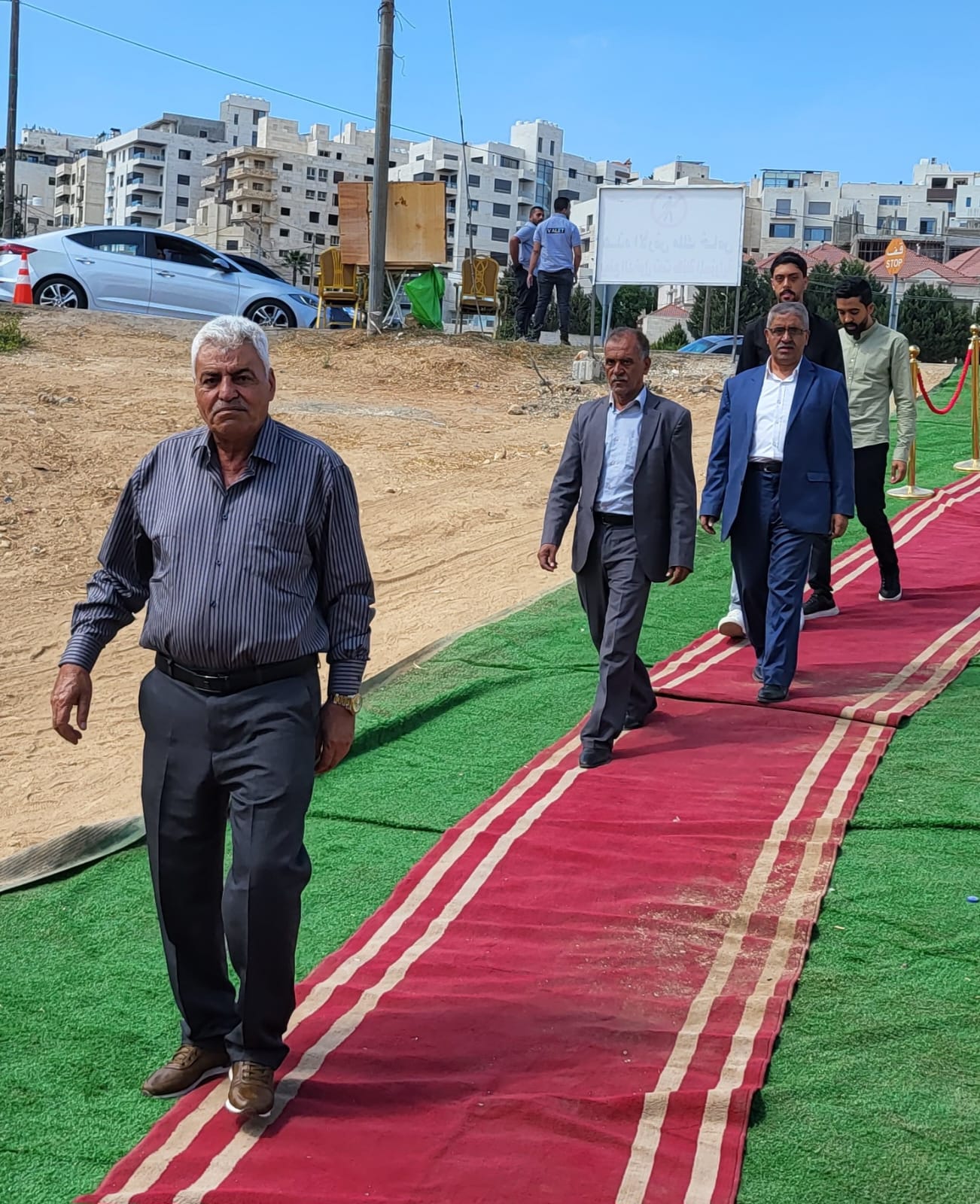 حشود غفيرة تشارك مروان الركيبات حفل زفاف نجله المهندس عبدالله في دابوق