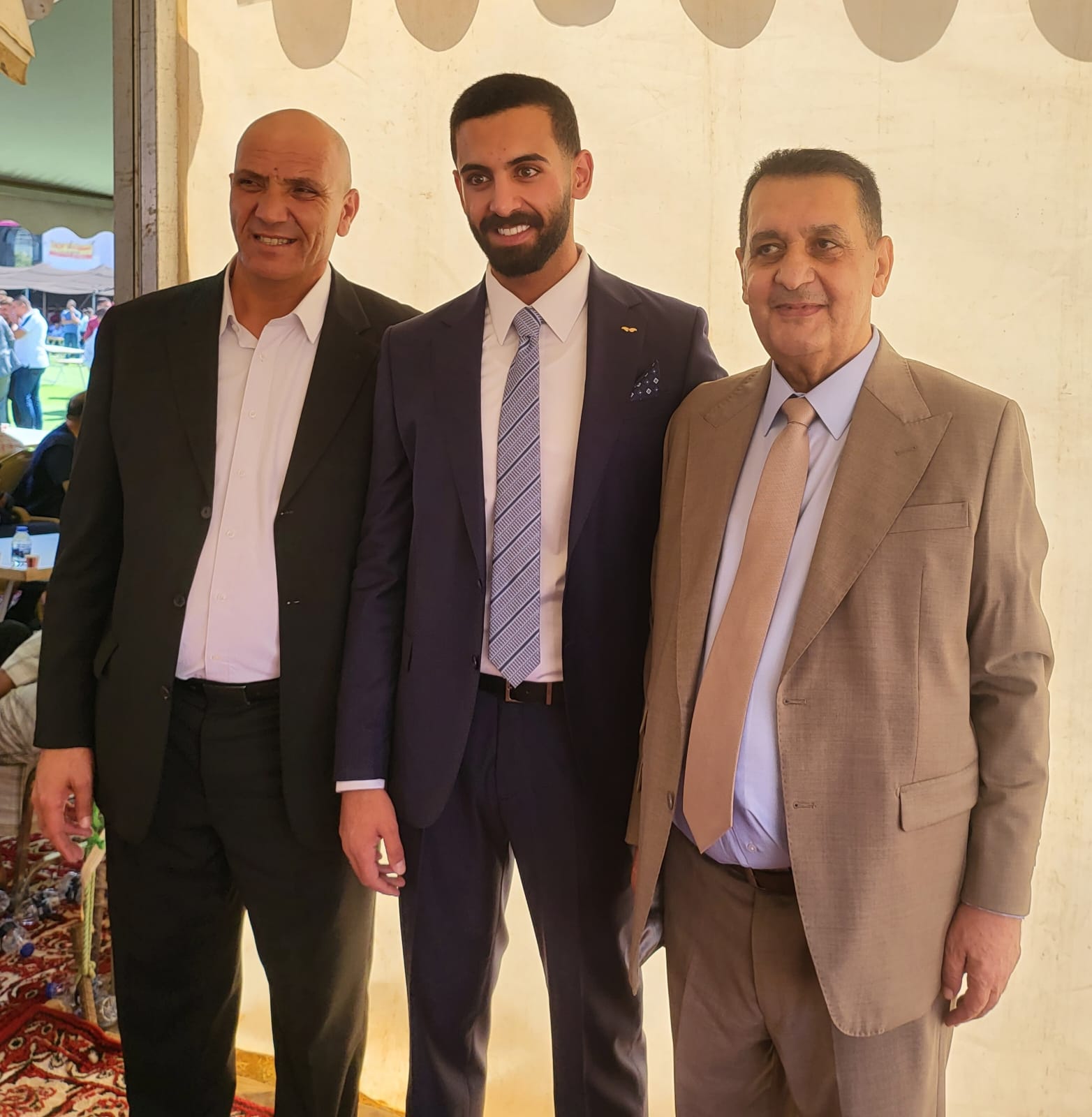 حشود غفيرة تشارك مروان الركيبات حفل زفاف نجله المهندس عبدالله في دابوق