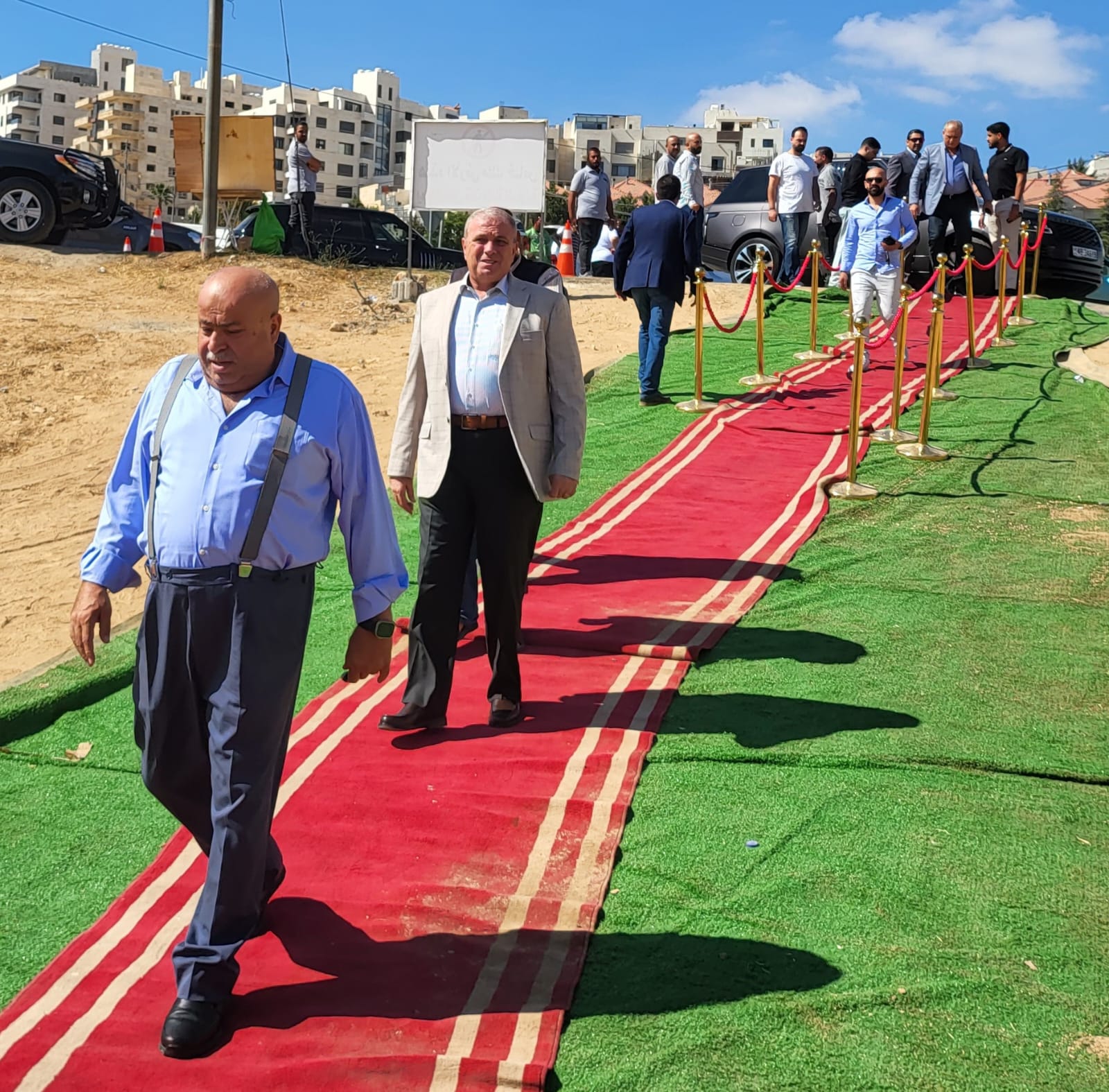 حشود غفيرة تشارك مروان الركيبات حفل زفاف نجله المهندس عبدالله في دابوق