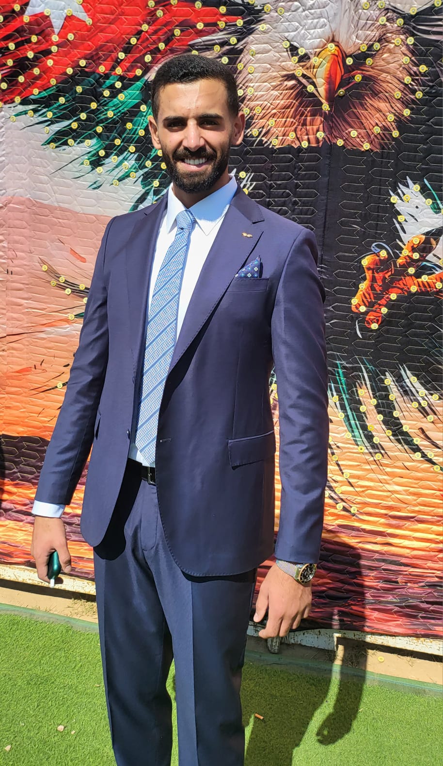 حشود غفيرة تشارك مروان الركيبات حفل زفاف نجله المهندس عبدالله في دابوق