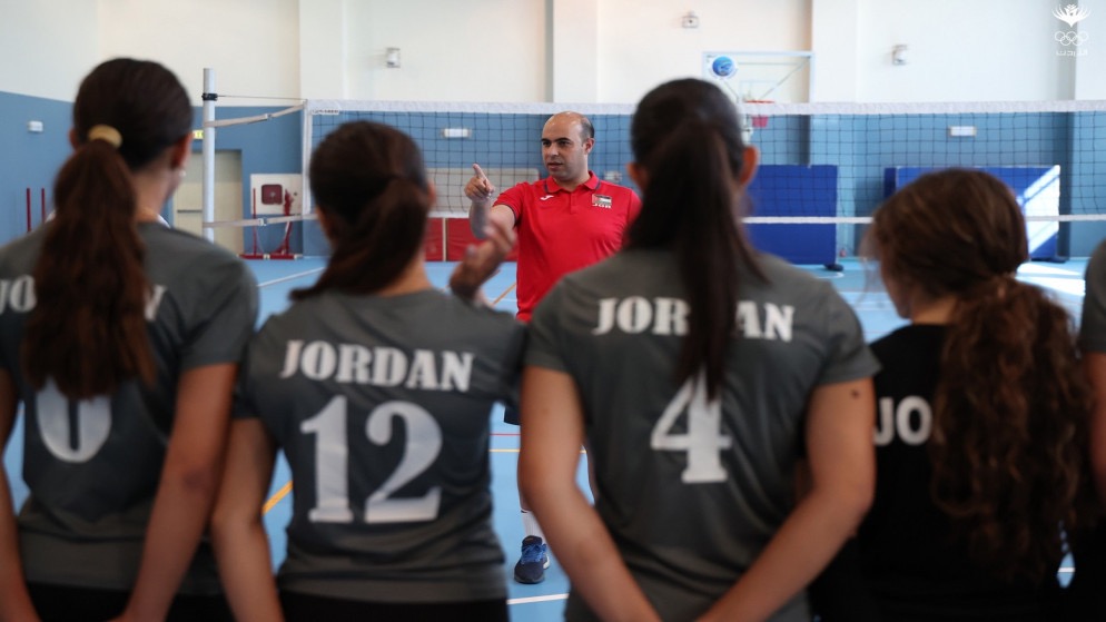 منتخب الشابات للكرة الطائرة يواصل تحضيراته