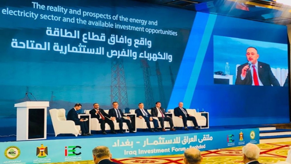 توسعة الربط الكهربائي مع العراق إلى 200 ميغاواط ضمن توجه استراتيجي للطاقة النظيفة