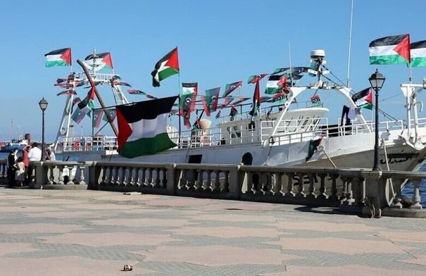 تنضم إلى أسطول الصمود بإطلاق سفينة “عمر المختار” لمساعدة غزة
