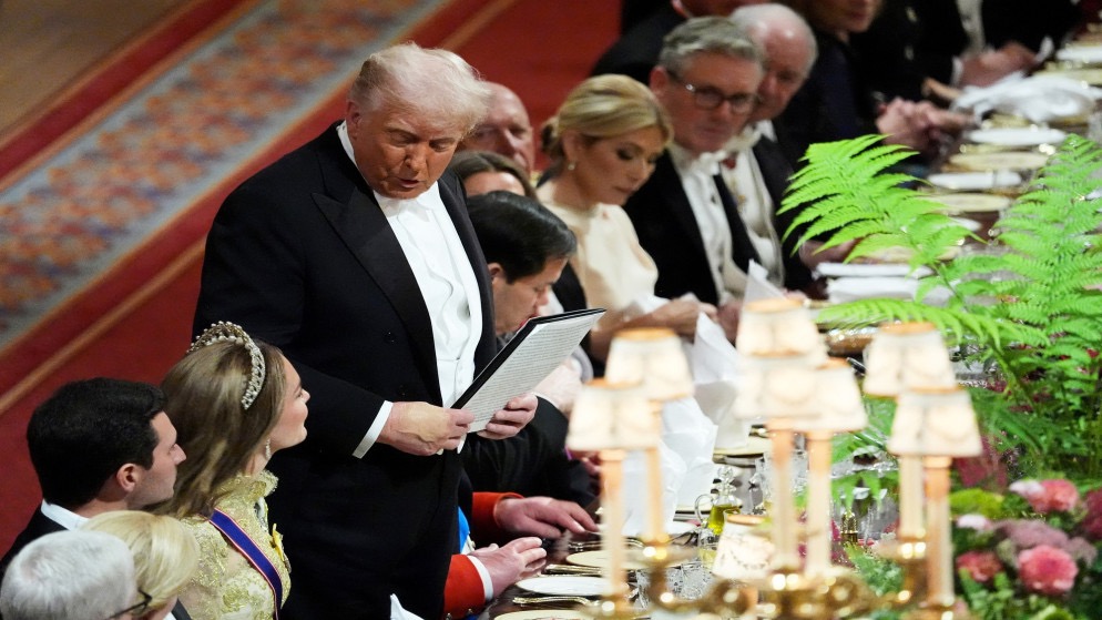 صورة حول : الملك تشارلز يشيد بالتزام ترامب بإنهاء النزاعات خلال زيارته لبريطانيا الملك تشارلز يشيد بالتزام ترامب بإنهاء النزاعات خلال زيارته لبريطانيا