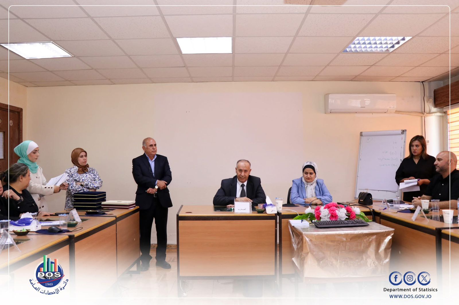 اختتام دورة تدريبية حول كتابة التقارير التحليلية