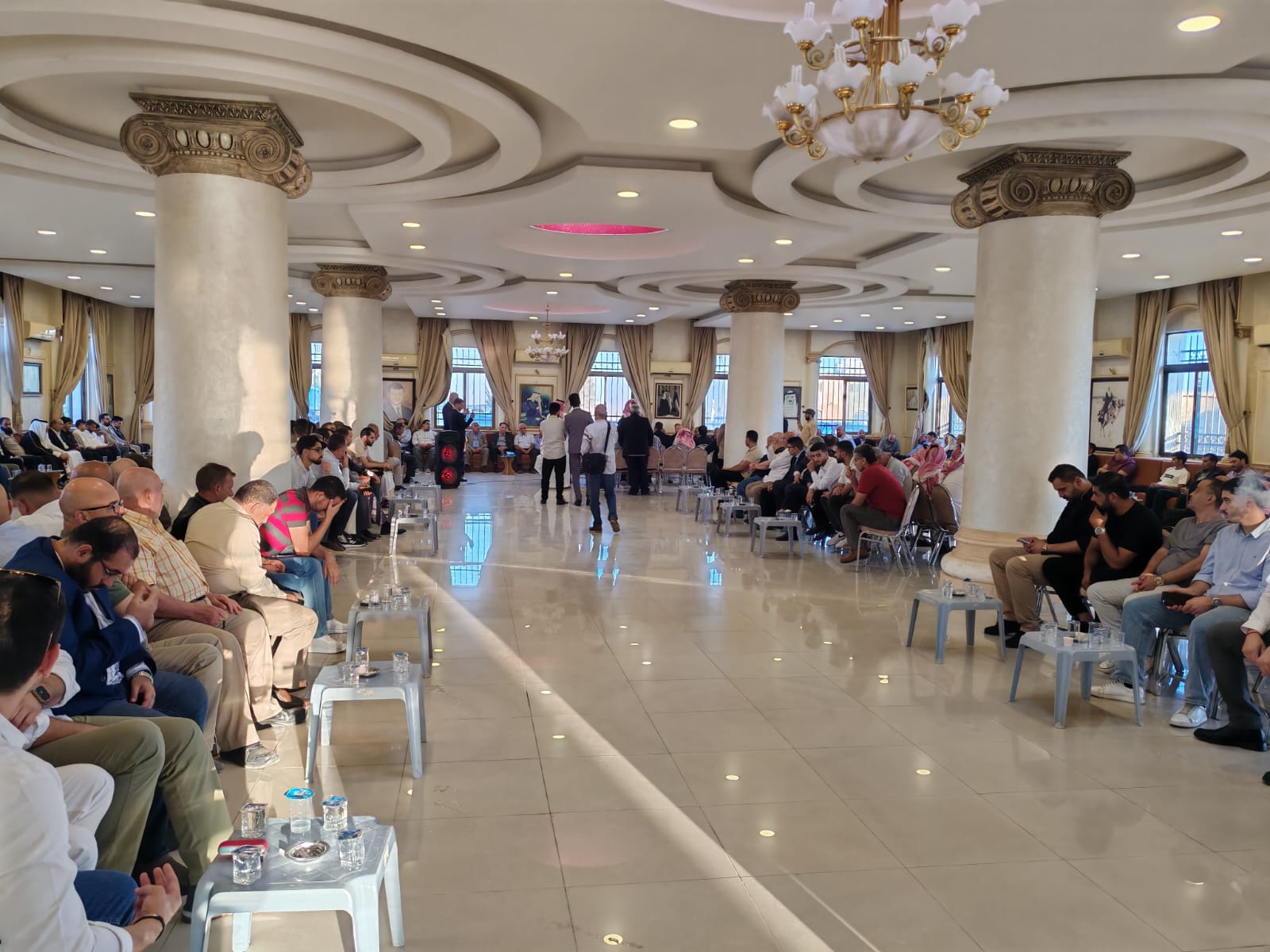 العرموطي طلب وثامر الفايز اعطى .. في جاهة حسن نجل الصحفي محمد غنام وآل مالك