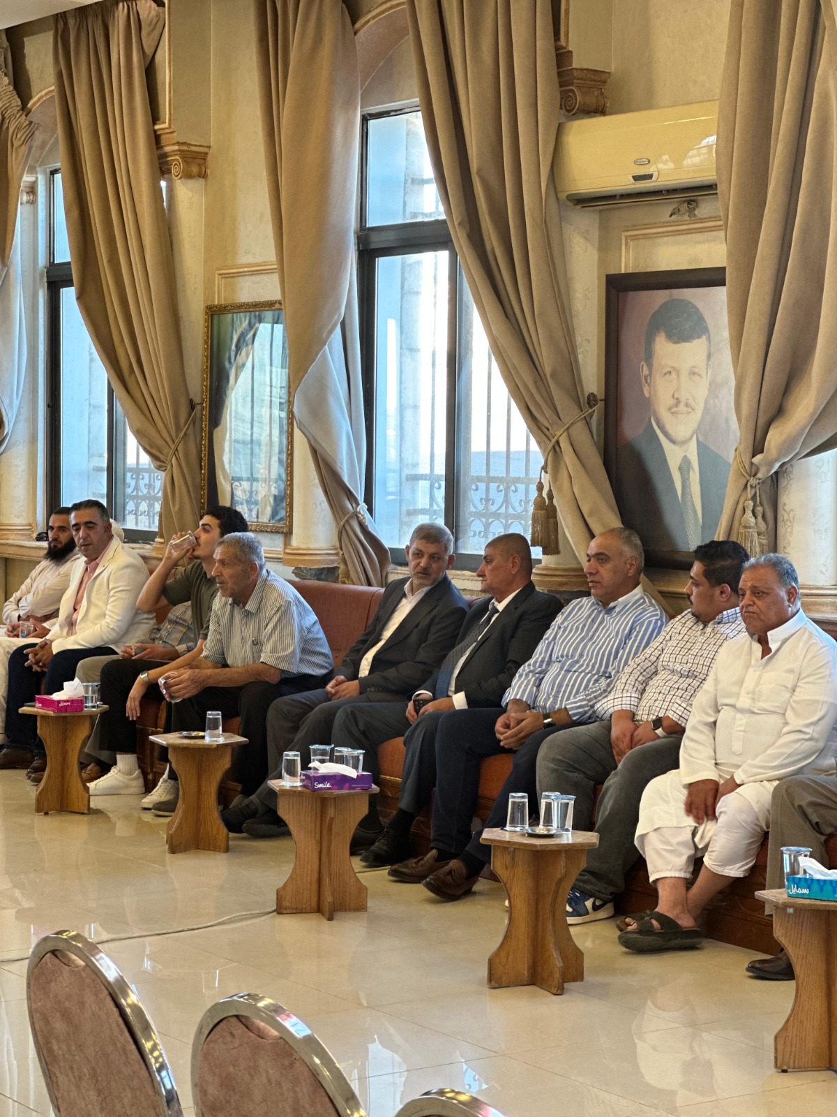 العرموطي طلب وثامر الفايز اعطى .. في جاهة حسن نجل الصحفي محمد غنام وآل مالك