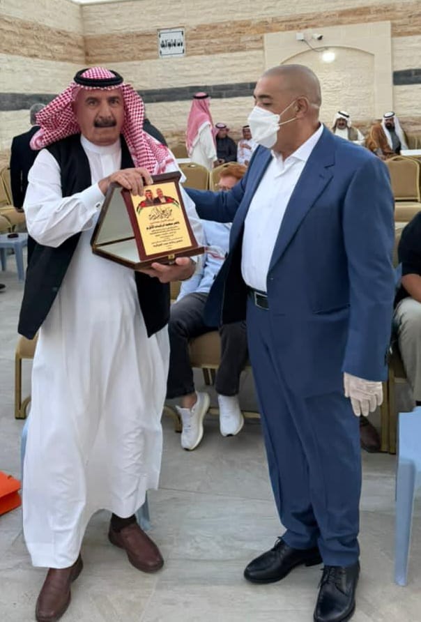 رجل الأعمال ناصر سعيد الركيبات يستقبل المهنئين بنجاح عملية زراعة الكلى