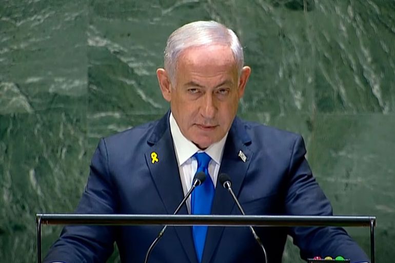 صورة حول : نتنياهو في الأمم المتحدة: إسرائيل ستسيطر على غزة ولن نتوقف قبل إنهاء "حماس" نتنياهو في الأمم المتحدة: إسرائيل ستسيطر على غزة ولن نتوقف قبل إنهاء "حماس"