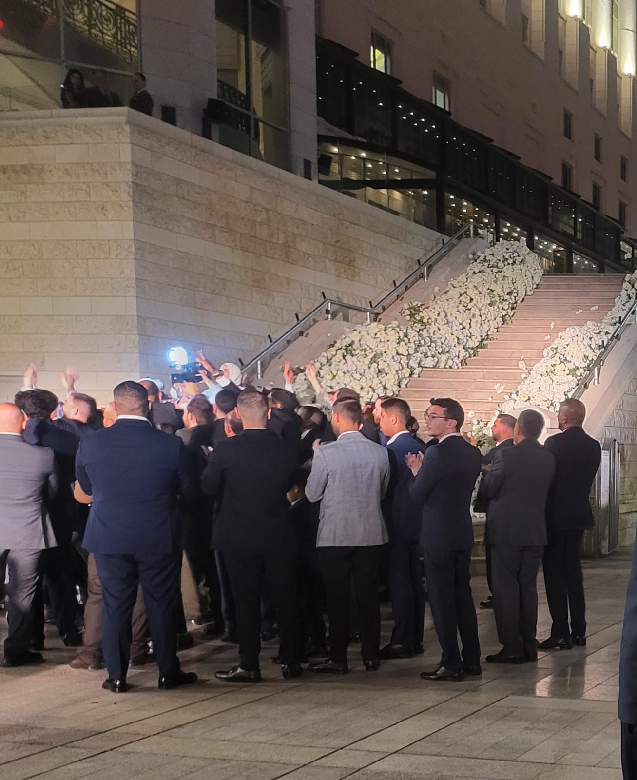 حمدي المناصير و نداء شرارة يحييان سهرة خاصة للعريس المهندس عبدالله مروان الركيبات بعمان