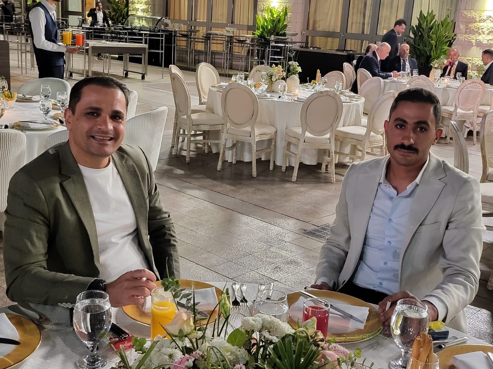 حمدي المناصير و نداء شرارة يحييان سهرة خاصة للعريس المهندس عبدالله مروان الركيبات بعمان