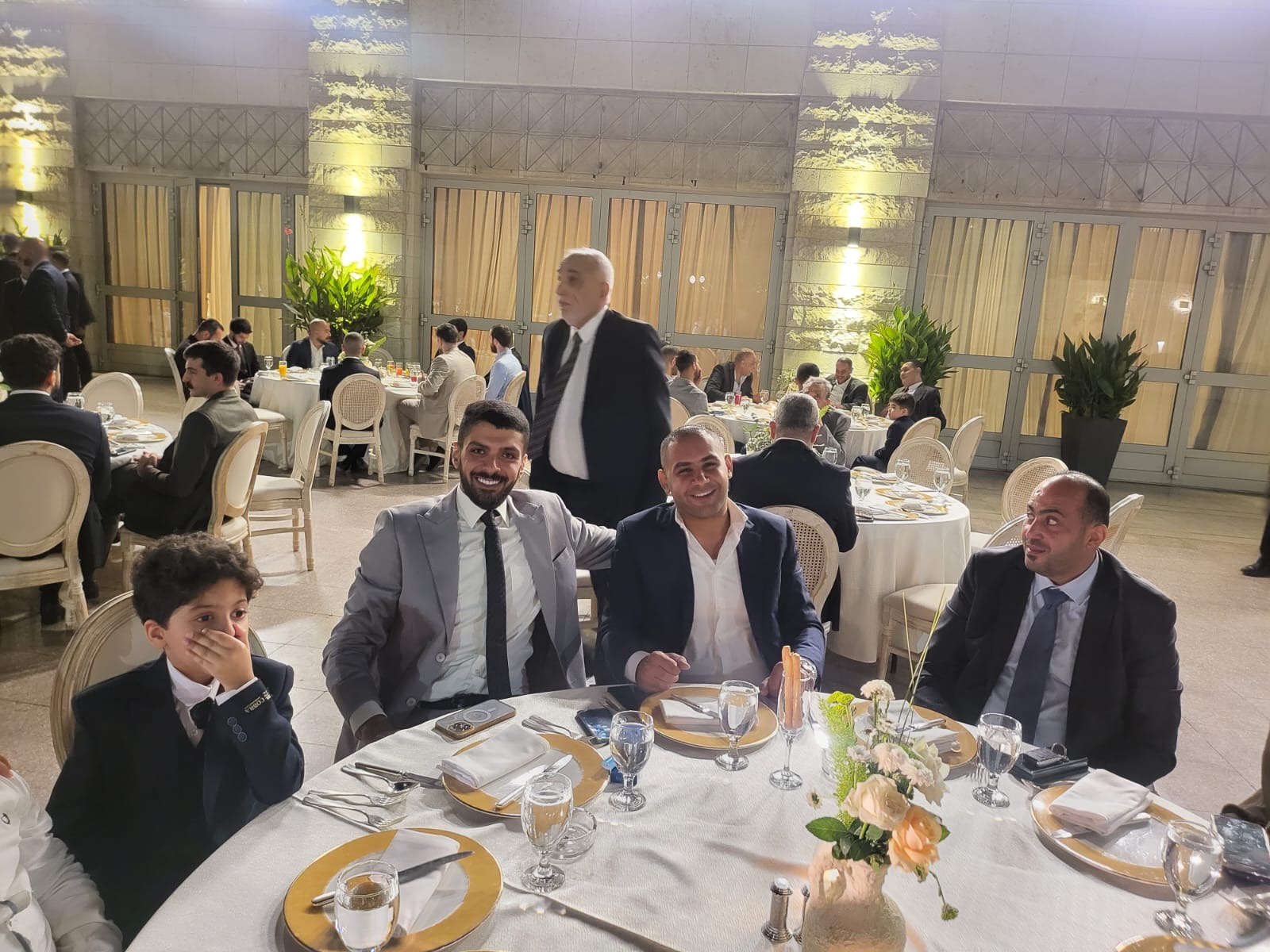 حمدي المناصير و نداء شرارة يحييان سهرة خاصة للعريس المهندس عبدالله مروان الركيبات بعمان