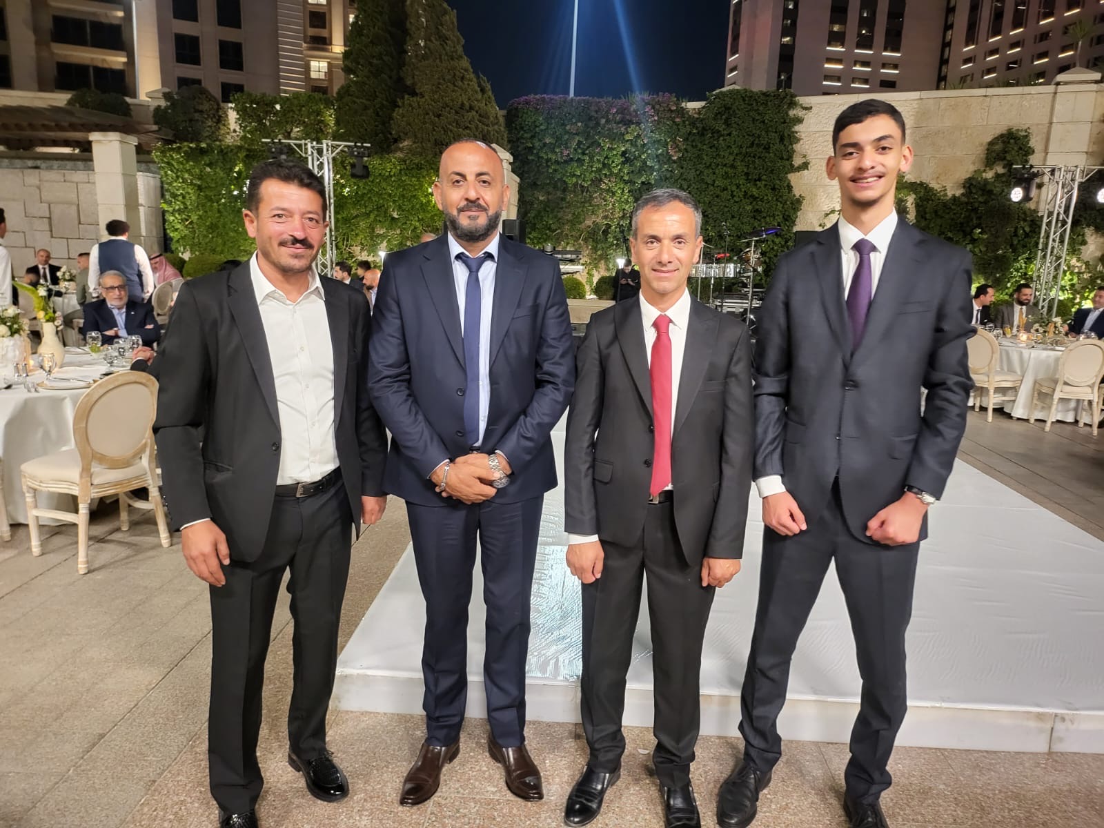 حمدي المناصير و نداء شرارة يحييان سهرة خاصة للعريس المهندس عبدالله مروان الركيبات بعمان