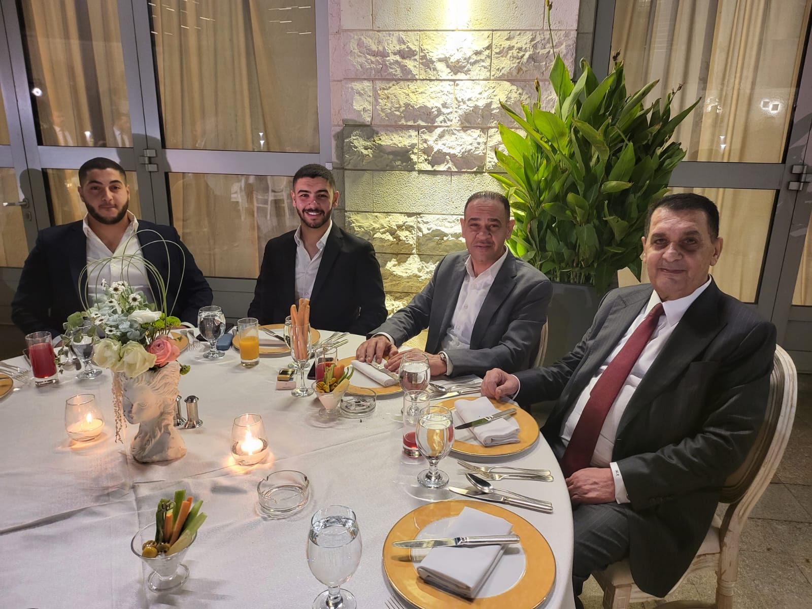 حمدي المناصير و نداء شرارة يحييان سهرة خاصة للعريس المهندس عبدالله مروان الركيبات بعمان