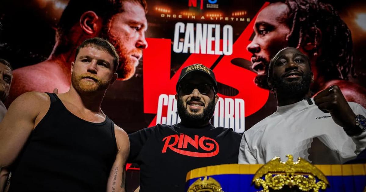 صورة حول : بأجر قياسي يتجاوز 100 مليون دولار..تركي آل الشيخ يعلن نزال ألفاريز وكروفورد بأجر قياسي يتجاوز 100 مليون دولار..تركي آل الشيخ يعلن نزال ألفاريز وكروفورد