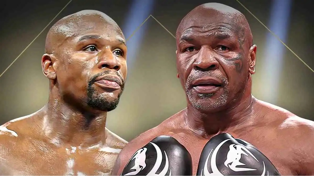 صورة حول : نزال مرتقب بين مايك تايسون وفلويد مايويذر في 2026 يشعل حماس عشاق الملاكمة نزال مرتقب بين مايك تايسون وفلويد مايويذر في 2026 يشعل حماس عشاق الملاكمة