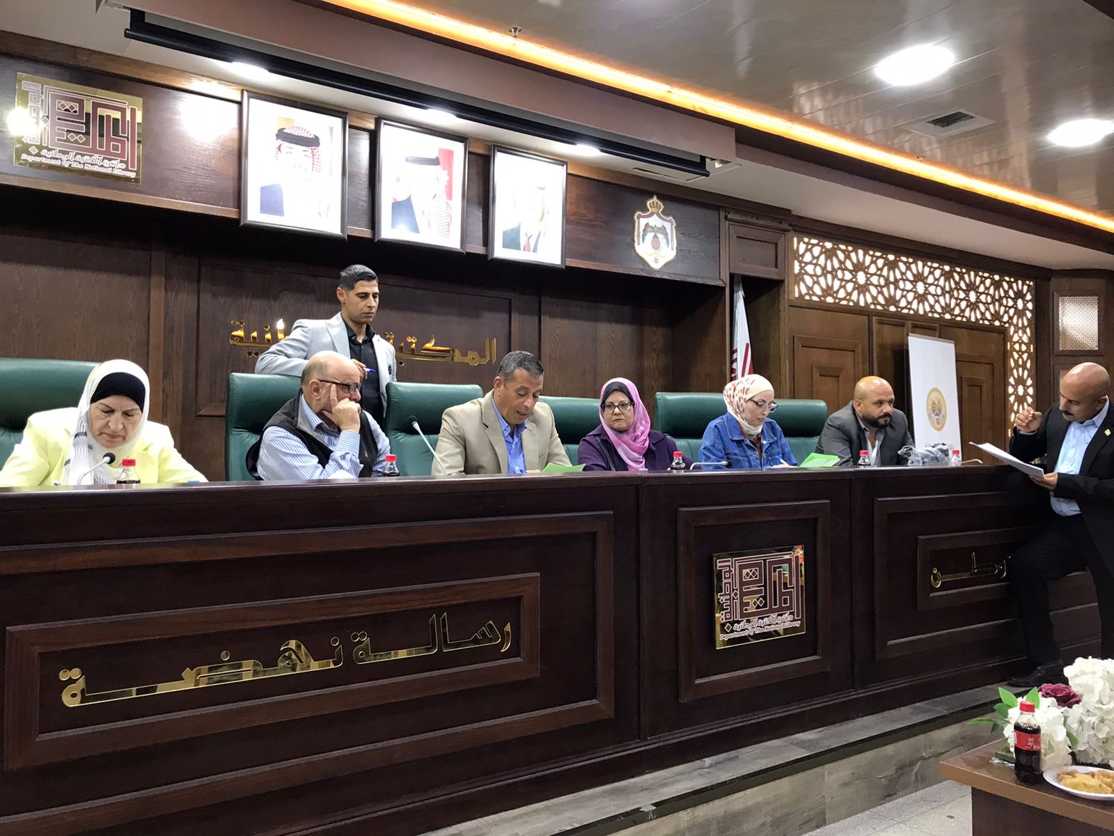 انتخاب هيئة إدارية جديدة للهيئة الأردنية للفنون الشعبية في المكتبة الوطنية اليوم