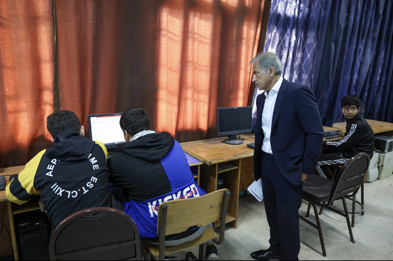 صورة حول : عاجل | جعفر حسان يزور مدرسة جاوا للبنين ويوصي بصيانتها عاجل | جعفر حسان يزور مدرسة جاوا للبنين ويوصي بصيانتها