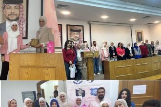 صيدلة عمان الاهلية تشارك بحملة توعوية حول سرطان الثدي بالتعاون مع نقابة الصيادلة في السلط