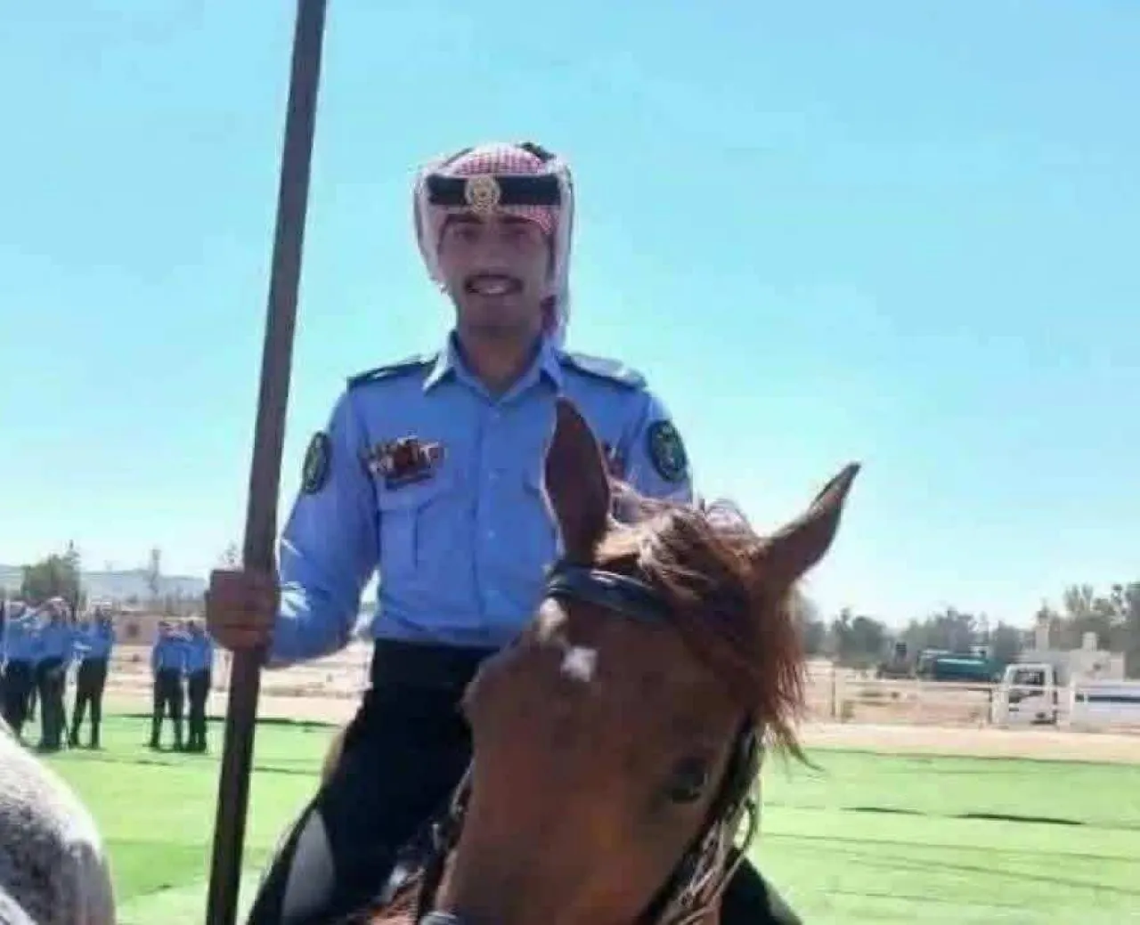 تشييع جثمان الشرطي خالد الشخاتره