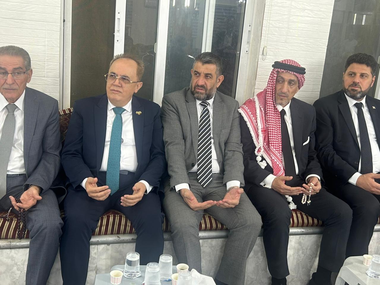 الرئيس السوري يعزي السفير سلمان القضاة بوفاة والده