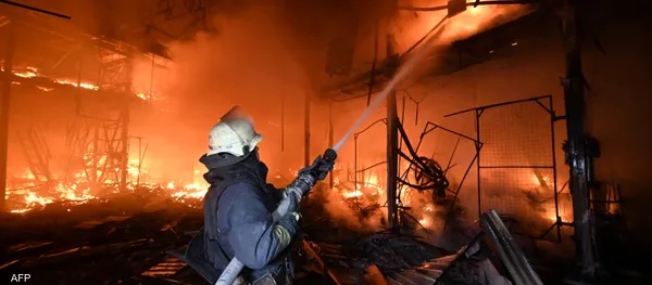 روسيا تقصف خاركيف وتقطع الكهرباء عن 30 ألف مشترك