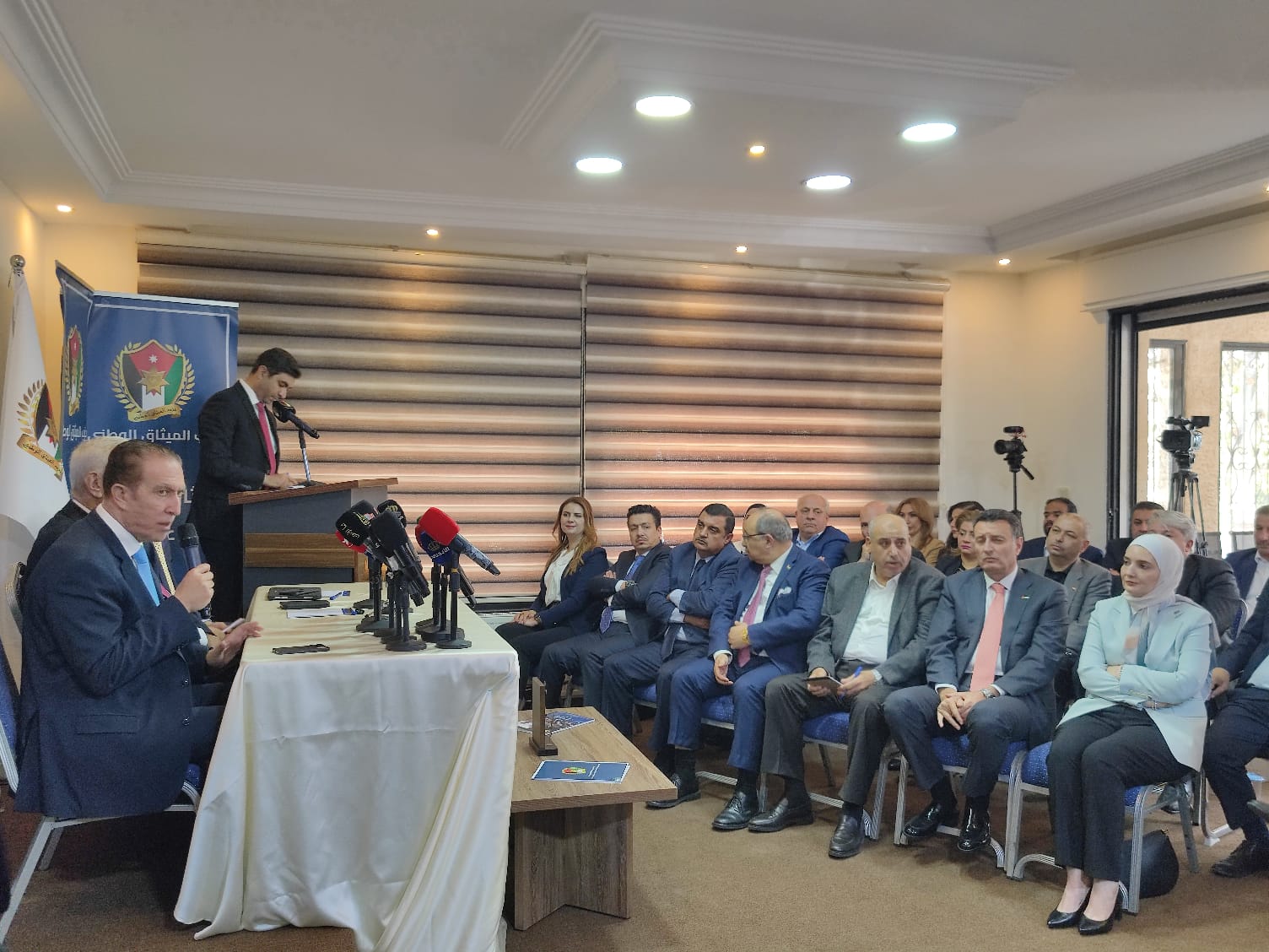 رسميًا.. الميثاق الوطني يُعلن القاضي مرشحاً له لرئاسة مجلس النواب .. فيديو وصور