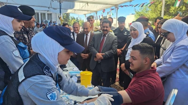 عجلون: مجلس شباب المحافظة يشارك في مبادرة “سلامة مدينتي أولاً”