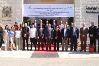 رئيس جامعة البترا يفتتح مختبر التكنولوجيا المالية الممول من شركة "نور المال"