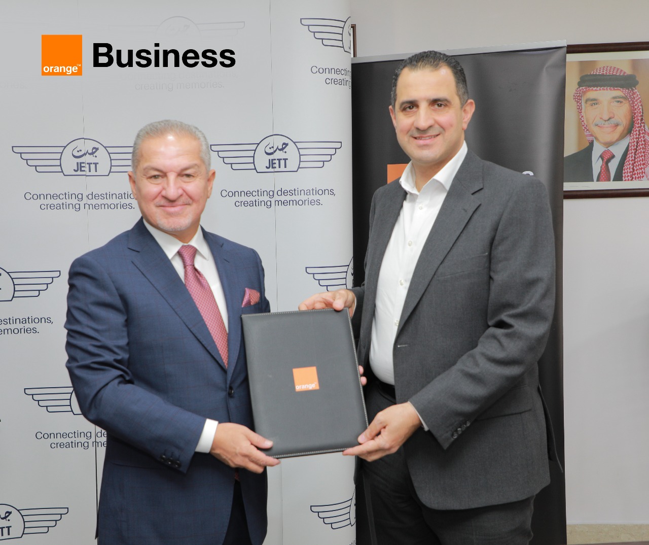 صورة حول : أورنج الأردن وشركة النقليات السياحية الأردنية (جت) توقعان شراكة استراتيجية أورنج الأردن وشركة النقليات السياحية الأردنية (جت) توقعان شراكة استراتيجية