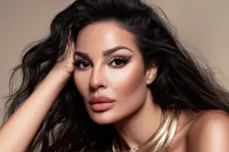 نادين نسيب نجيم تتفاعل بعد سقوطها في المباراة عالمية