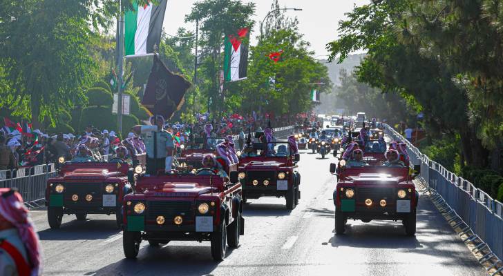 العرش الأردني.. مراسم ملكية ورمزية قيادة أعلى