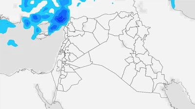 صورة حول : منخفض جوي يصل شرق المتوسط مع ارتفاع درجات الحرارة في الأردن منخفض جوي يصل شرق المتوسط مع ارتفاع درجات الحرارة في الأردن