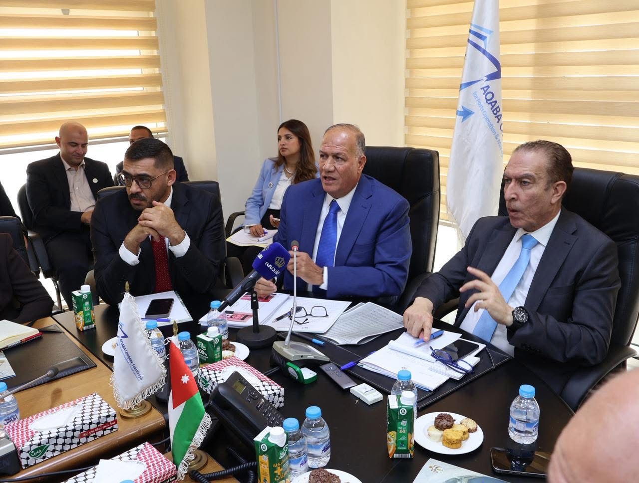 الميثاق النيابية تزور شركه العقبه لإدارة وتشغيل الموانئ