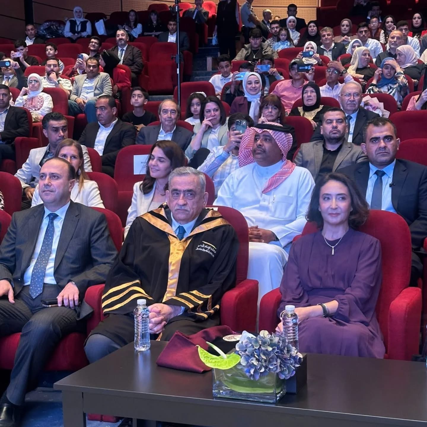 الأميرة ريم علي ترعى حفل تخريج الفوج السادس عشر لطلبة ماجستير الإعلام الأردني