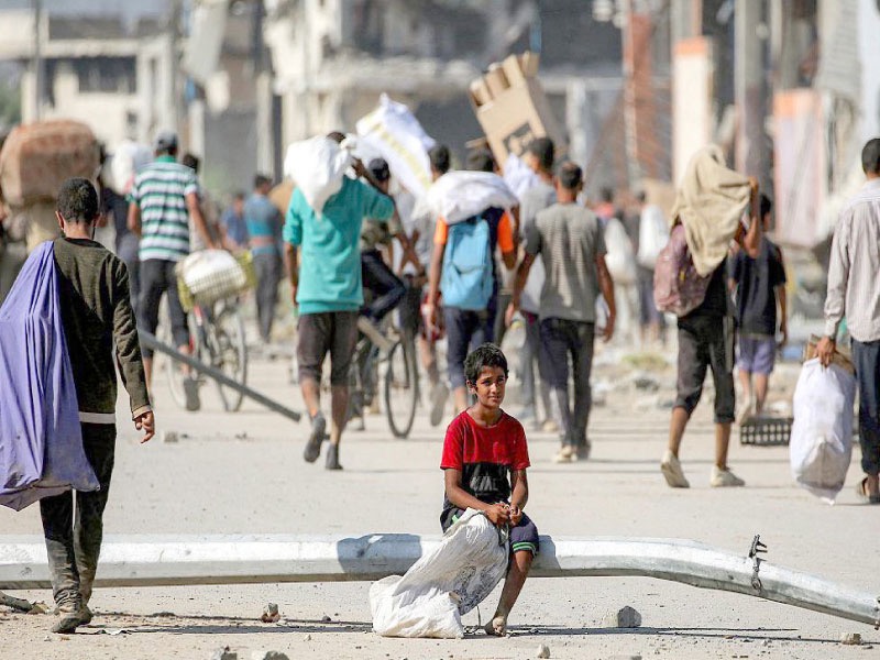 تصاعد النزوح والإضراب المفتوح لمعتقلي أسطول الصمود في غزة